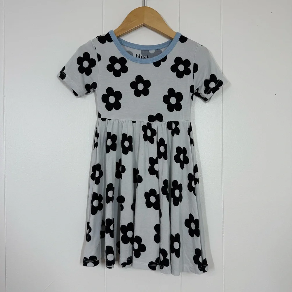 Blush Lotus Bamboo Flower Dress
